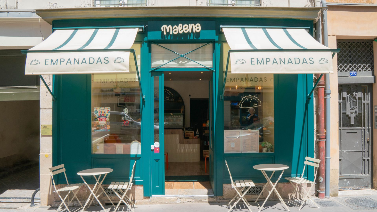 MALENA EMPANADAS, TERRASSE, TAKE AWAY