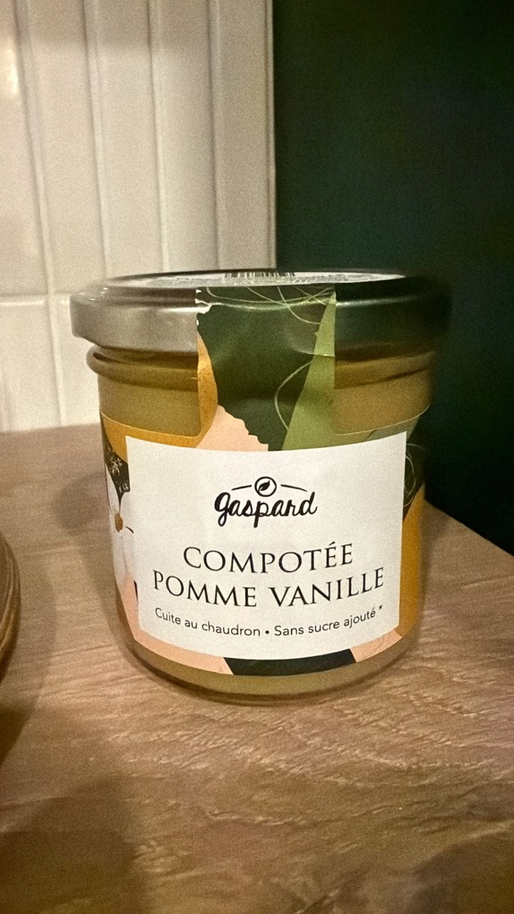 Compote Pomme Vanille (150g)